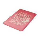 Rosa Korallenbath Mat Rug Badezimmer Dekoration Badematte (Schrägansicht)