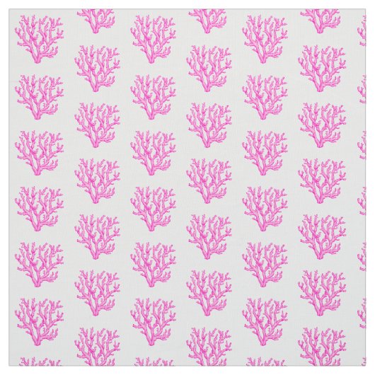 Rosa Korallengewebe Stoff (Muster)