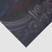Rosa Korsett Schwarze Rosen Decoupage Seidenpapier (Ausschnitt)