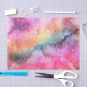 Rosa kosmisch (Design 9 der rosa Serie) Seidenpapier (Handwerk)