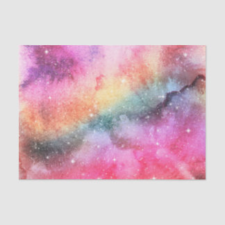 Rosa kosmisch (Design 9 der rosa Serie) Seidenpapier