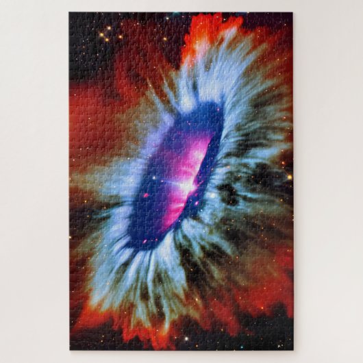 Rosa-kosmische Galaxie Puzzle (Vertikal)