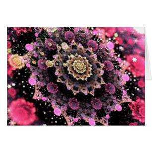 Rosa kosmisches Fraktal