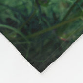 Rosa Kosmos-Blume Abstrakt Personalisiert Fleecedecke (Ecke)