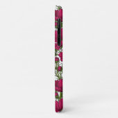 Rosa Kosmos-Blume Case-Mate iPhone Hülle (Hinten/Links)