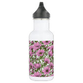 Rosa Kosmos-Blume Edelstahlflasche (Rechts)