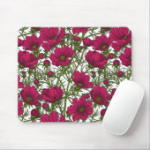 Rosa Kosmos-Blume Mousepad (Mit Mouse)