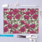 Rosa Kosmos-Blume Seidenpapier (Handwerk)