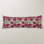 Rosa Kosmos-Blume Seitenschläferkissen (Vorderseite)