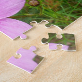 Rosa Kosmos Blume Wildblume Puzzle (Seite)