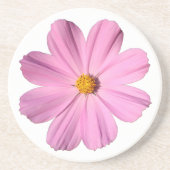 Rosa Kosmos Getränkeuntersetzer (Vorne)