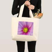 Rosa Kosmos Jumbo Stoffbeutel (Vorderseite (Produkt))