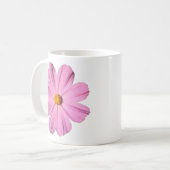 Rosa Kosmos Kaffeetasse (Vorderseite Links)