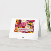 rosa Kosmos - Karte (Rückseite)