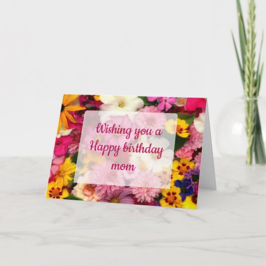 rosa Kosmos - Karte (Vorderseite)