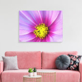 Rosa Kosmos Leinwanddruck (Insitu (Wohnzimmer))