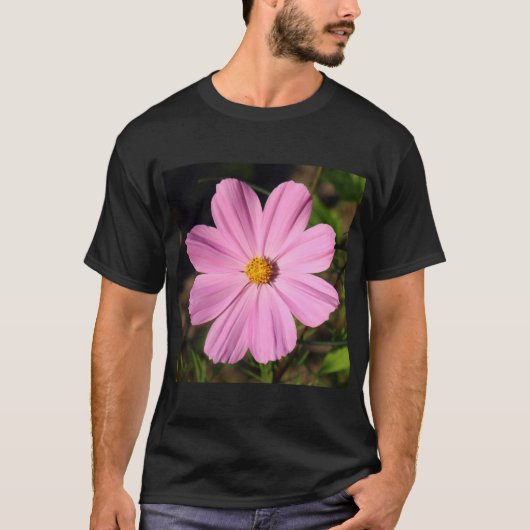 Rosa Kosmos (quadratisches Foto) T-Shirt (Vorderseite)
