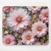 Rosa Kosmos-Sammlung Mousepad (Vorne)