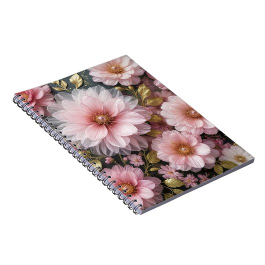 Rosa Kosmos-Sammlung Notizblock (Rechte Seite)