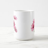 Rosa Kosmosblumen-23456 Kaffeetasse (Mittel)