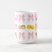 Rosa Krabbe Party Kaffeetasse (Mittel)