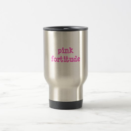 Rosa Kraft-Reise-Tasse Reisebecher (Mittel)