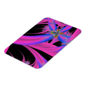 Rosa Krake Abstrakt Magnet (Linke Seite)