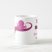 Rosa Krake | Babydusche Tasse (Mittel)