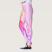 Rosa Kraken-Leggings Leggings (Links)