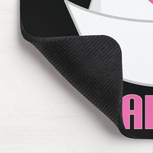 Rosa Krankenpflege-Schulabsolvent-Geschenk Mousepad (Ecke)