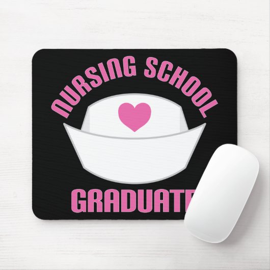 Rosa Krankenpflege-Schulabsolvent-Geschenk Mousepad (Mit Mouse)