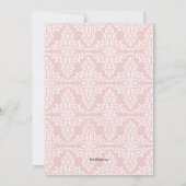 Rosa Krause-religiöse Einladung (Rückseite)