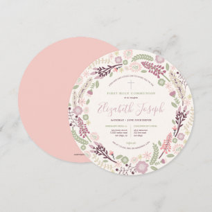 Rosa Kraut Erste Heilige Kommune Einladung