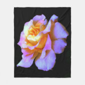 Rosa Krawatte-Dyed Rose Fleece Blanket (Vorderseite)