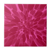 Rosa Krawatte Fliese (Vorderseite)