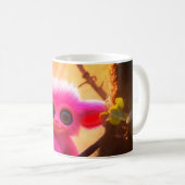 Rosa Kreatur Kaffeetasse (VorderseiteRechts)