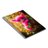 Rosa Kreatur Notizblock (Rechte Seite)