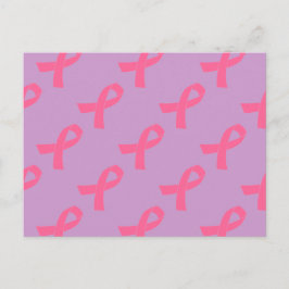 Rosa Krebsbewusstsein Postkarte