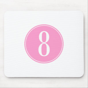 Rosa Kreis #8 Mousepad