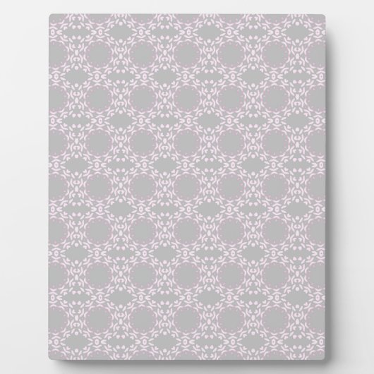 Rosa Kreise Fotoplatte (Vorderseite)