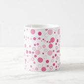 Rosa Kreise Tasse - Spaß und modernes Design (Mittel)