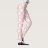 Rosa Kreismuster Leggings (Rechts)