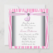 Rosa Kreuz Erste Kommune Einladung (Rückseite)