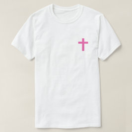 Rosa Kreuz T-Shirt