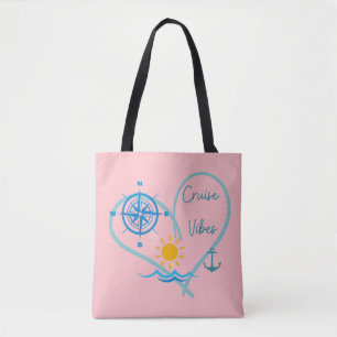 Rosa Kreuzfahrt Stimmung Tasche