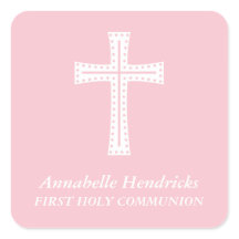 Rosa Kreuzmädchen Erste Kommune