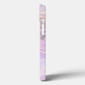 Rosa Kristall Marmor Iridescent Agate Case-Mate iPhone Hülle (Rückseite / Links)