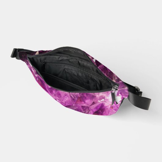 Rosa Kristalle Bauchtasche (Offen)