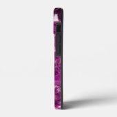 Rosa Kristalle Case-Mate iPhone Hülle (Rückseite / Links)