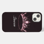 Rosa Krone Case-Mate iPhone-Hülle iPhone Hülle (Rückseite (Horizontal))